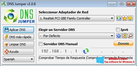 截圖 DNS Jumper Windows 8