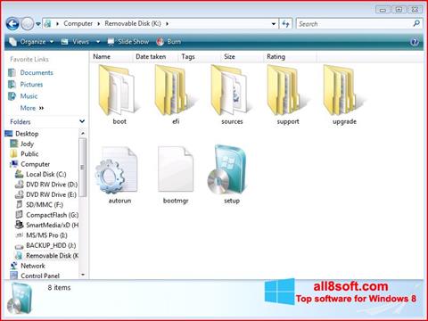 截圖 Windows 7 USB DVD Download Tool Windows 8