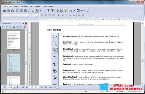 截圖 Infix PDF Editor Windows 8