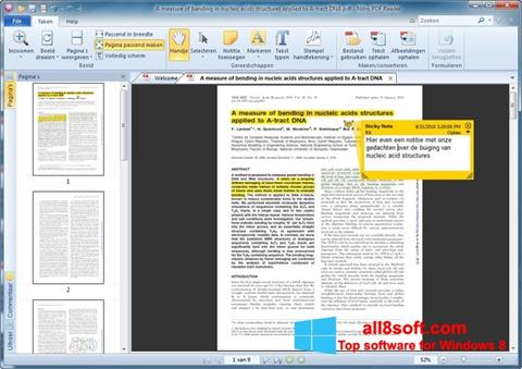 截圖 Nitro PDF Reader Windows 8