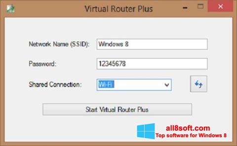 截圖 Virtual Router Plus Windows 8